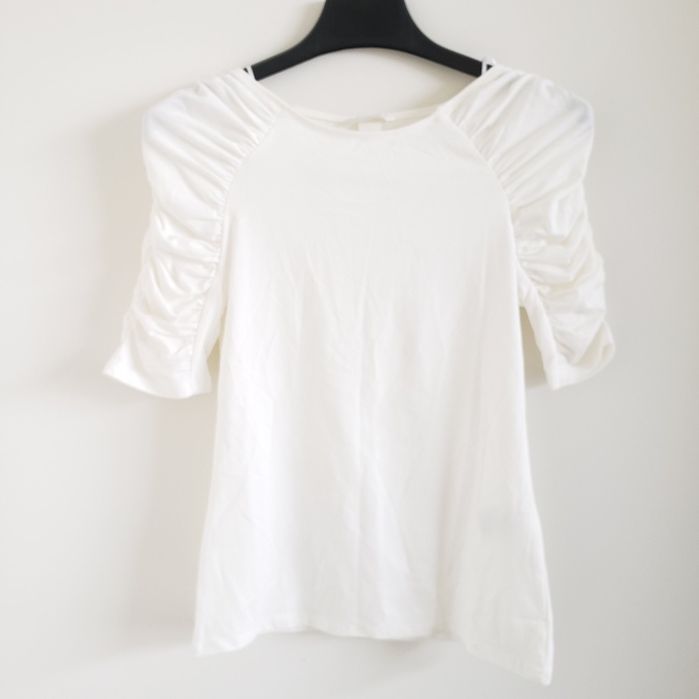 H&m Ruched Sleeve top